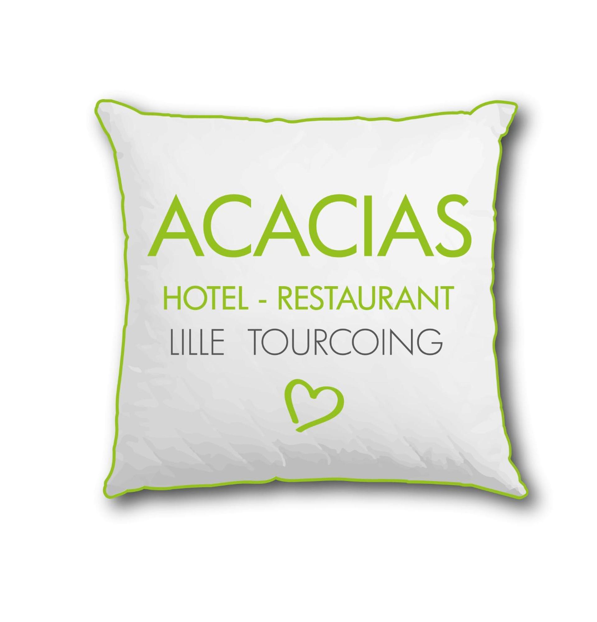 Logis Hotel Restaurant Des Acacias Lille Neuville En Ferrain Neuville-en-Ferrain Zewnętrze zdjęcie